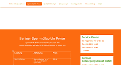 Desktop Screenshot of berliner-entsorgungsdienst.de